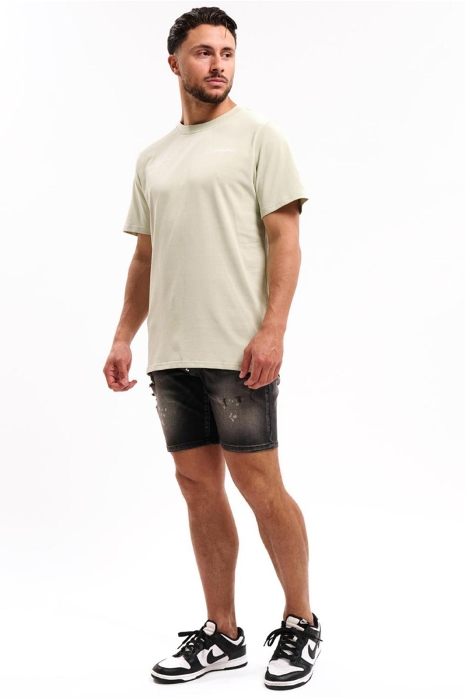 MEN CHAMPAGNE T SHIRT MM1 HS25 61 419 LIGHT SAGE